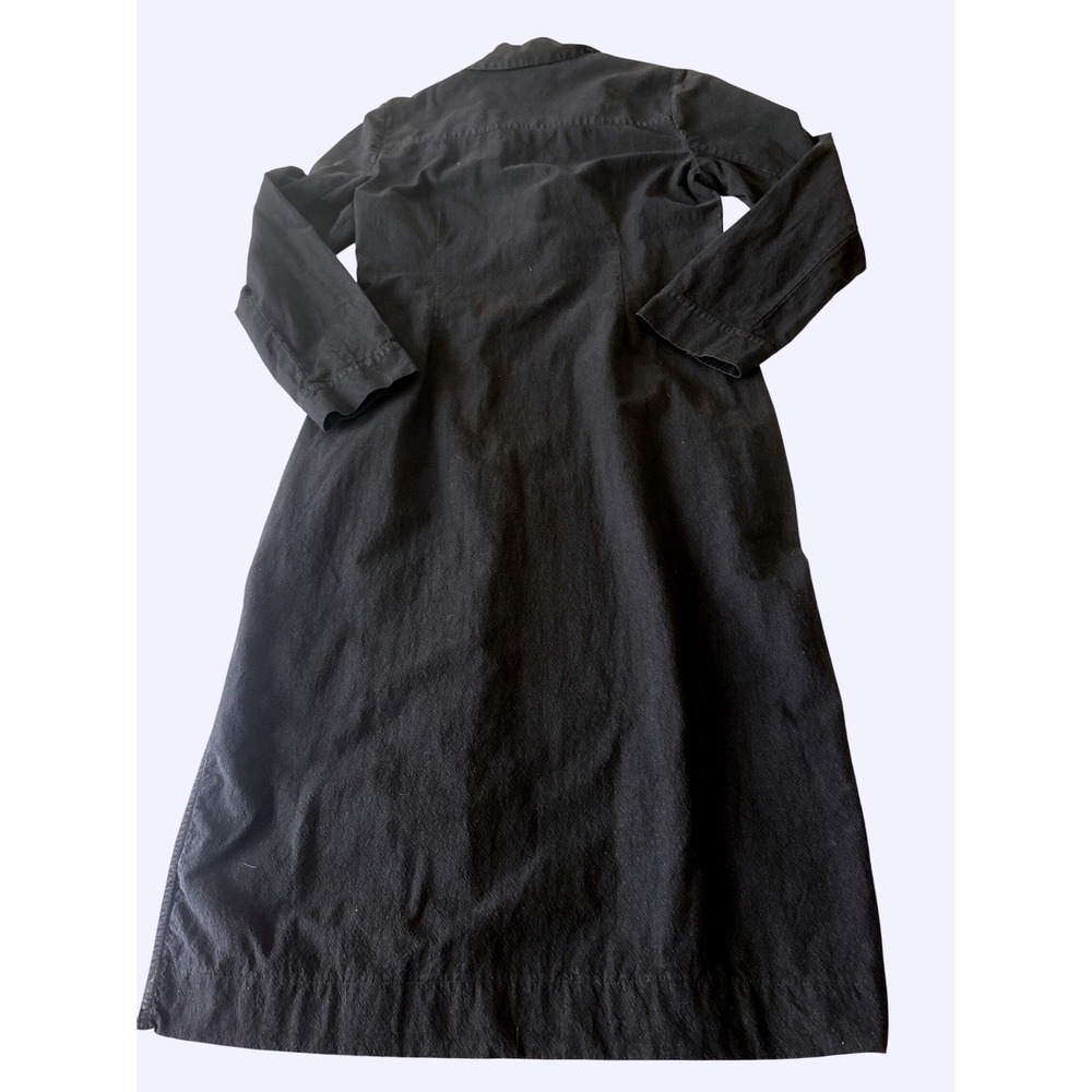 Free People Black Long Sleeve Gothic Lace Up Size Large Whimsigoth Maxi Dress‎ - Picture 8 of 12